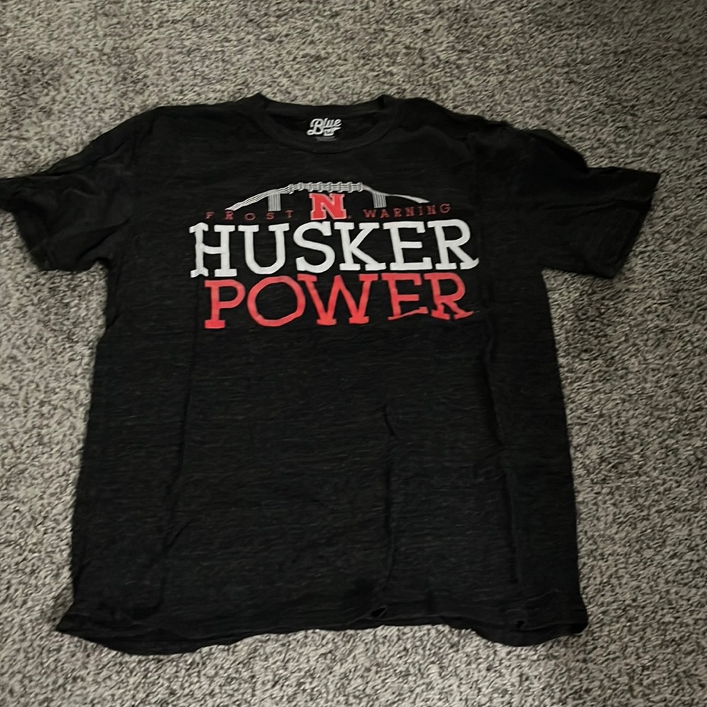Huskers football shirt